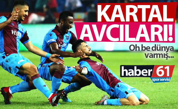 Trabzonspor Beşiktaş'ı yerle bir etti!