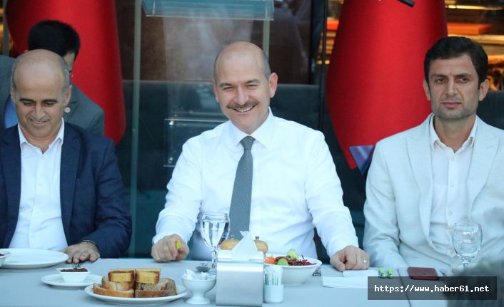 Süleyman Soylu Trabzonlular ile buluştu