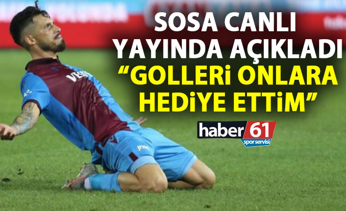Trabzonspor Kaptanı Sosa'dan Beşiktaş Galibiyeti Sonrası Duygusal Sözler: “İnsanların Bize İnanması Gerekiyordu”
