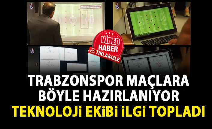 Trabzonspor’un analiz videosu büyük ilgi gördü!