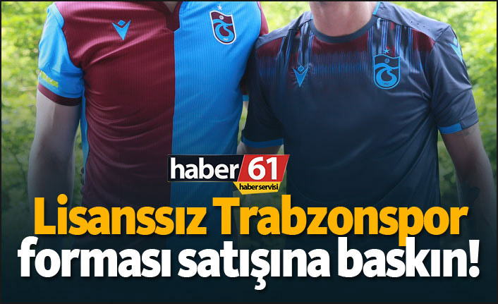 Sahte Trabzonspor ürü satarken yakalandı!