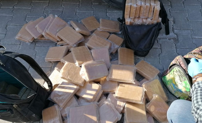 55 kilo 760 gram eroin ele geçirildi