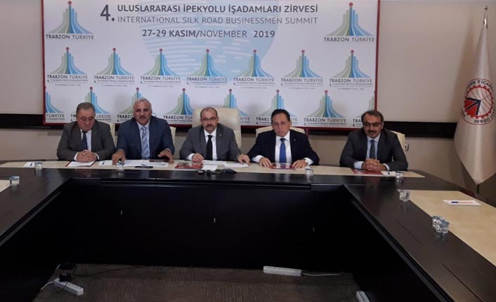 Trabzon'da 4.Uluslararası İpekyolu İşadamları Zirvesi için geri sayım başladı