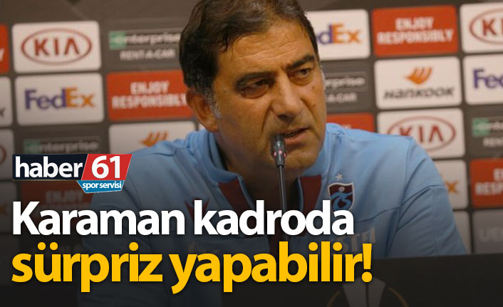 Karaman sürprize hazırlanıyor!