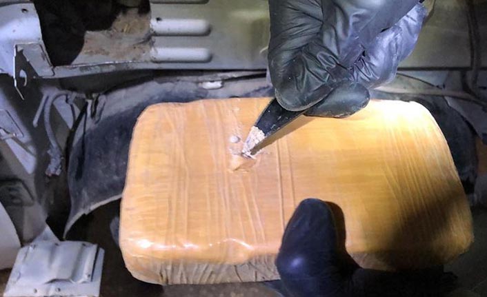 331 kilo 160 gram uyuşturucu ele geçirildi.