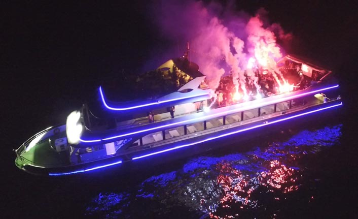 Trabzonspor’da karadan ve denizden destek