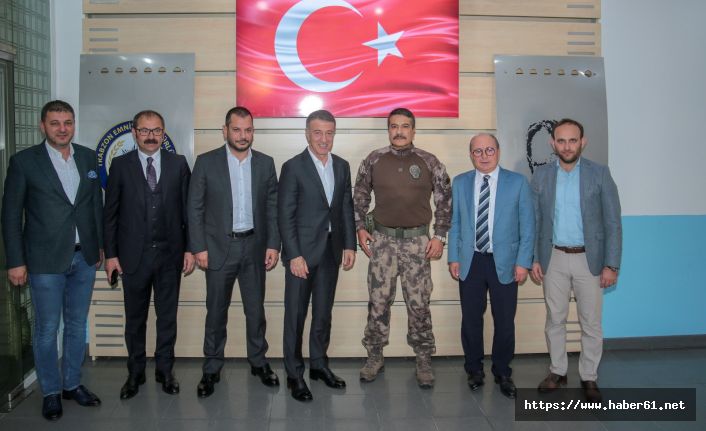 Trabzonspor'dan Metin Alper'e ziyaret