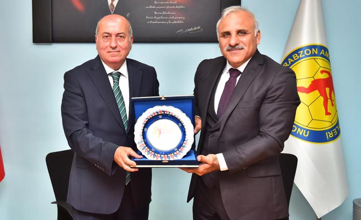 Zorluoğlu'ndan ASKF'ye ziyaret