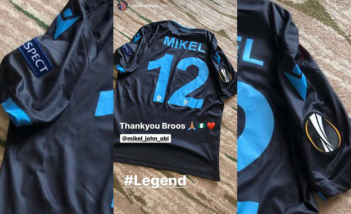 Genç yıldızdan obi Mikel'e mesaj: Teşekkürler efsane!