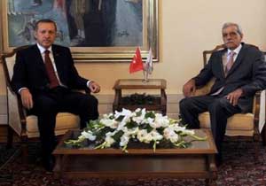 Erdoğan Ahmet Türk'le görüştü
