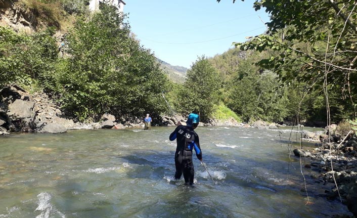 Trabzon'da sel sonrası 3. kez arama çalışması