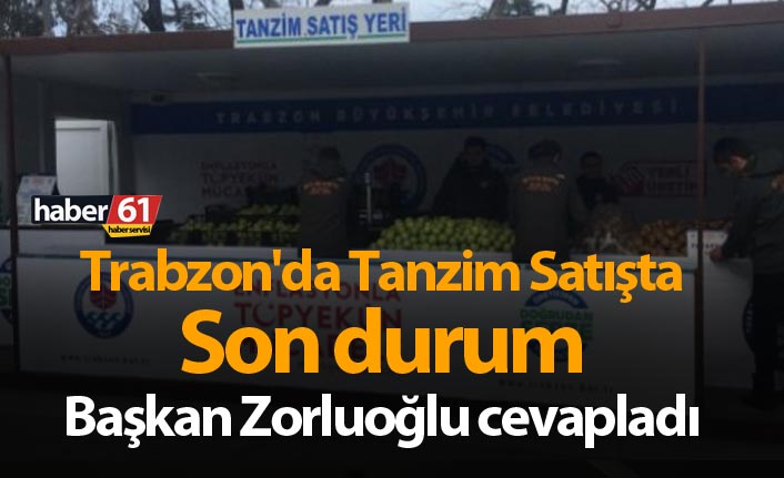 Trabzon'da Tanzim Satışta son durum