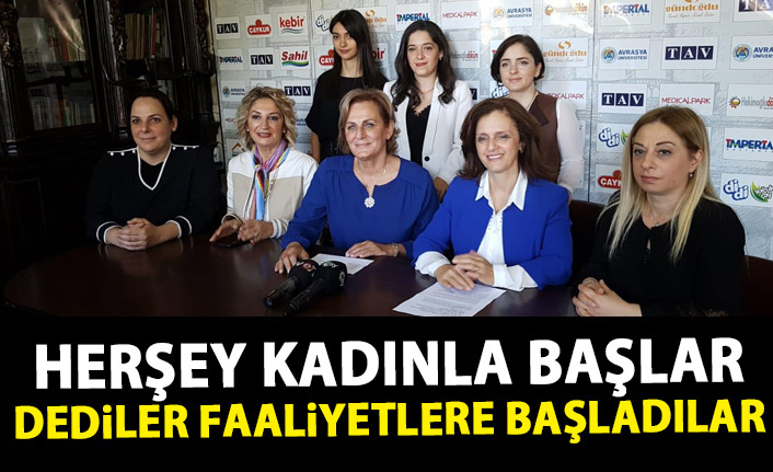 Kadınla Başlar Derneği faaliyetlerine başladı