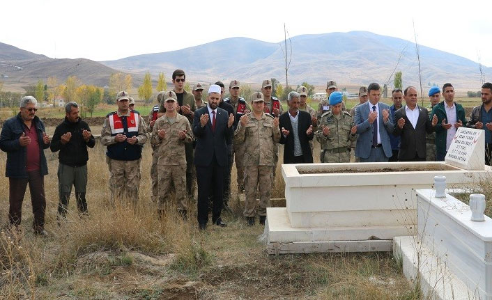 Şehit Agah Turan unutulmadı