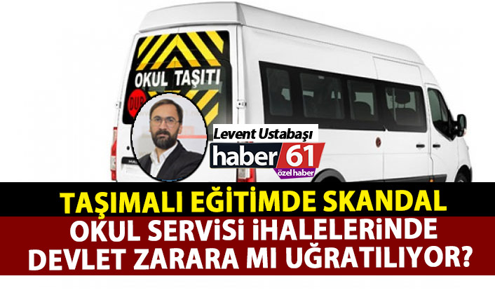 Taşımalı eğitimde skandal! Okul servisi ihalelerinde devlet zarara mı uğratılıyor?