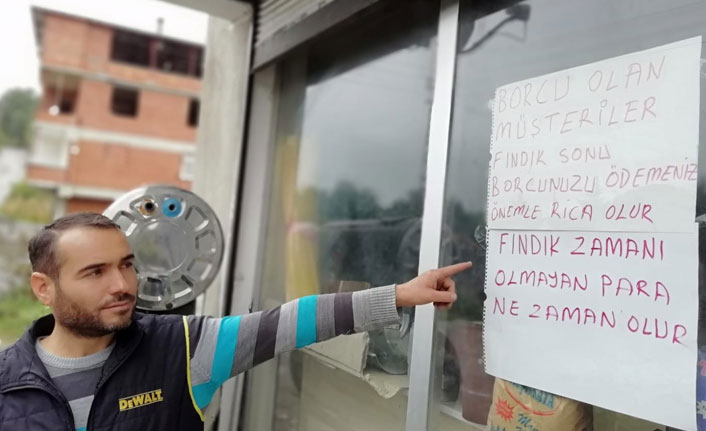 Borç Defteri Kabarınca Çareyi Fındıkta Buldu: Esnaftan İlginç Yöntem