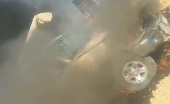 Havan atışı yapan teröristlerin vurulma anı görüntülendi