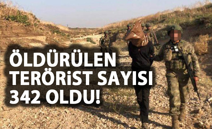 Harekatta son dakika! 342 terörist etkisiz hale getirildi!