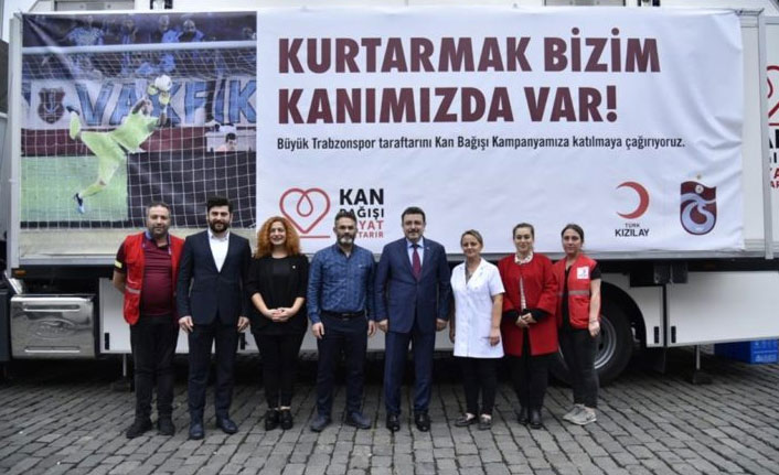 "Kurtarmak Bizim Kanımızda Var" kampanyası devam ediyor