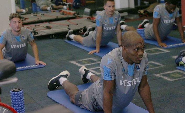 Trabzonspor salonda çalıştı