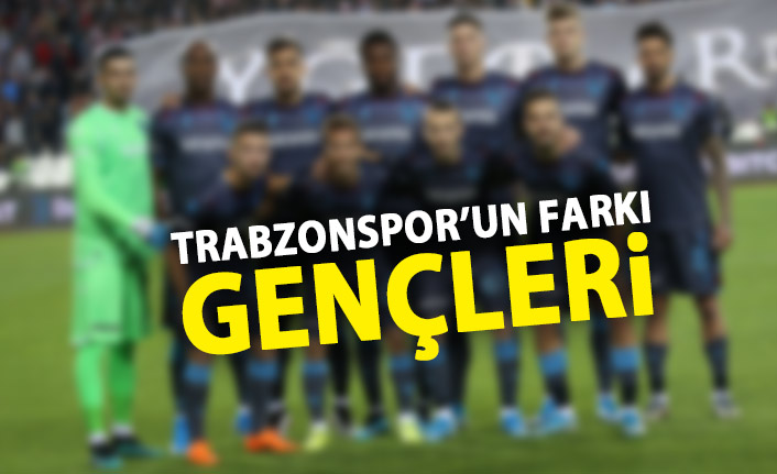 Trabzonspor'un farkı gençleri