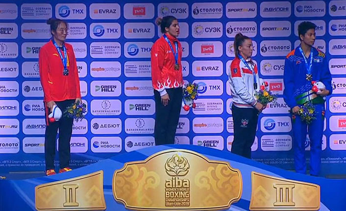 Busenaz şampiyon oldu, askere selam yolladı