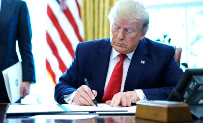 Trump, Türkiye'ye yönelik yaptırım listesini imzaladı