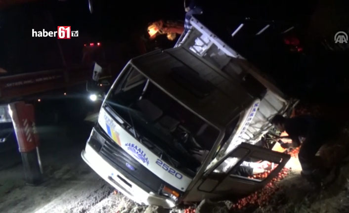 Kamyonun altında kaldı ağır yaralandı