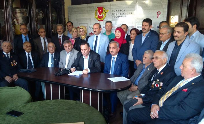 Trabzon'da Barış Pınarı'na tam destek