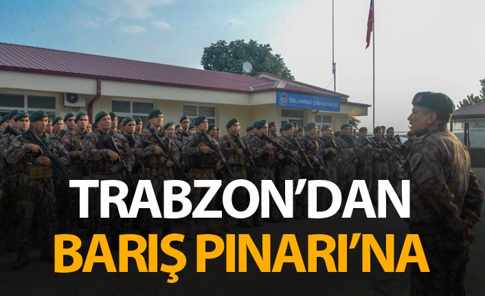 Trabzon'dan Barış Pınarı'na gittiler