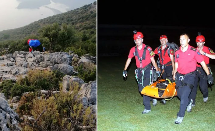 Paraşütler çarpıştı, ölü ve yaralılar var