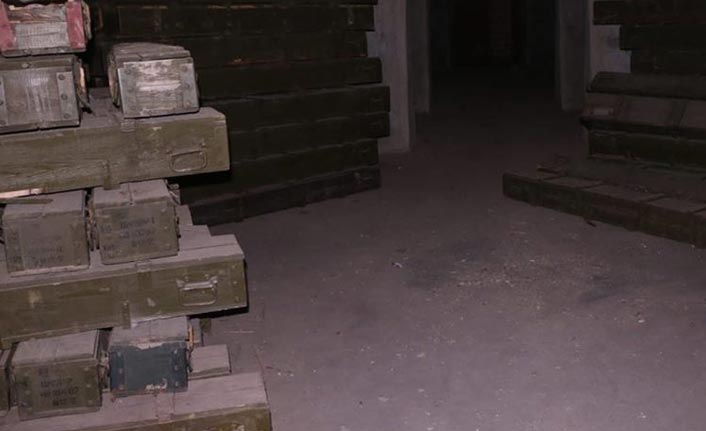 Rasulayn'da YPG/PKK cephaneliği ele geçirildi