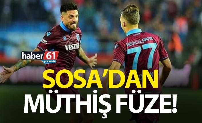 Sosa'dan harika füze