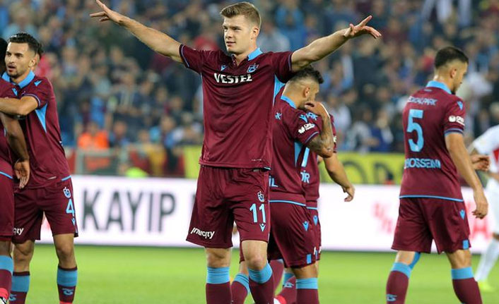 Sörloth coştu bir kere