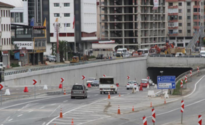 Kaşüstü Kaşağında çalışma - Karayolları uyardı