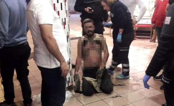 Eşiyle tartıştı, kendini yaktı!