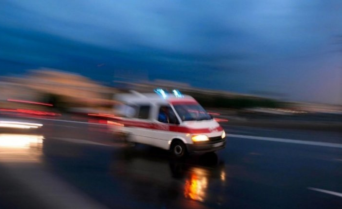 Adres sormak için indi canından oldu!