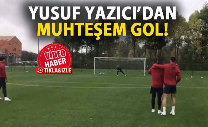 Yusuf Yazıcı'dan muhteşem gol!