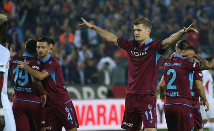 Trabzonspor'un yabancılarından skora direkt katkı