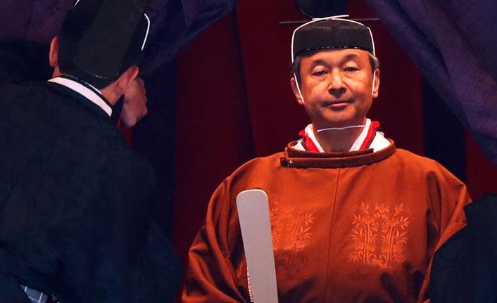 Japonya'nın 126. İmparatoru Naruhito tahta çıktı
