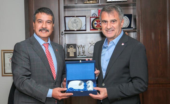 Güneş'ten Trabzon Emniyet Müdürü Alper'e ziyaret