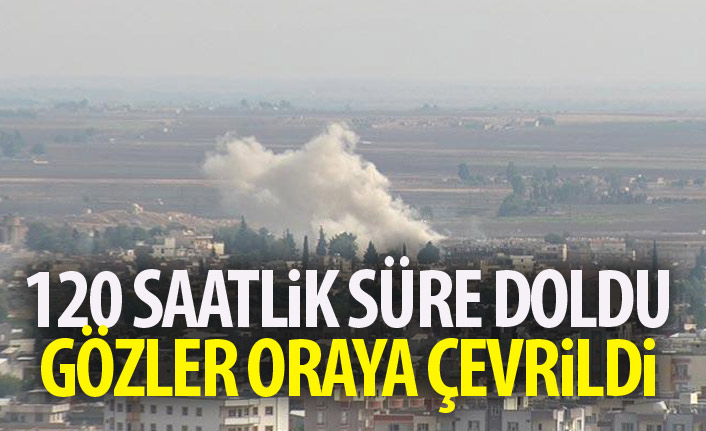 YPG'ye verilen 120 saatlik süre doldu