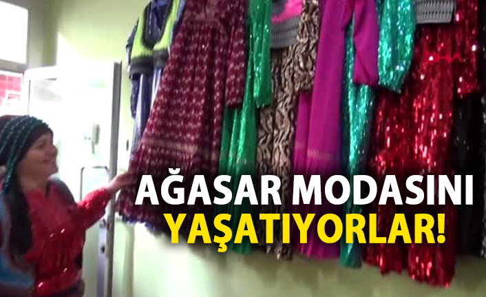 Trabzon 'ağasar' modası geleneği yaşatılıyor