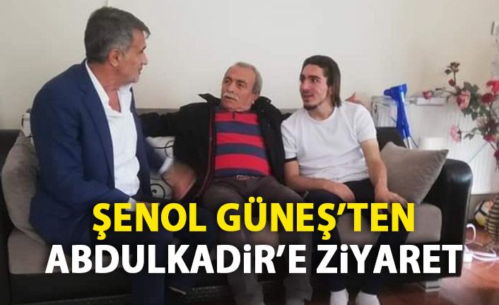 Şenol Güneş’ten Abdulkadir Ömür’e ziyaret