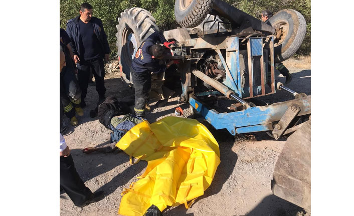 Konya'da Traktörün altında kaldı hayatını kaybetti