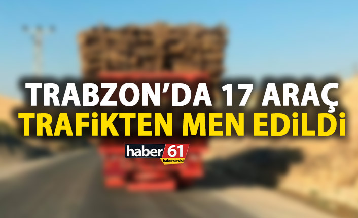 Tehlikeli yolculuk cezasız kalmadı! Trafikten men edildiler!