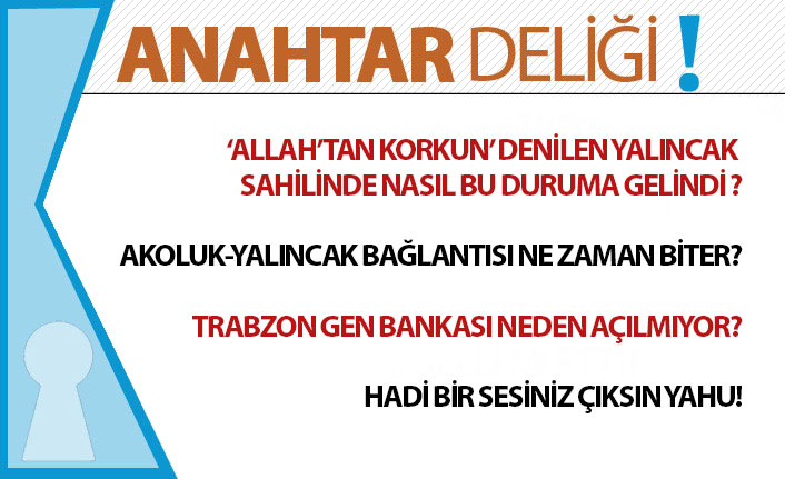 Anahtar Deliği 26.10.2019