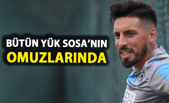 Bütün yük Sosa'nın omuzlarında!