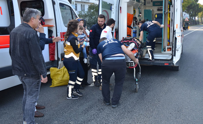 Fatsa’da zincirleme kaza: 4 kişi yaralandı, yol kapandı