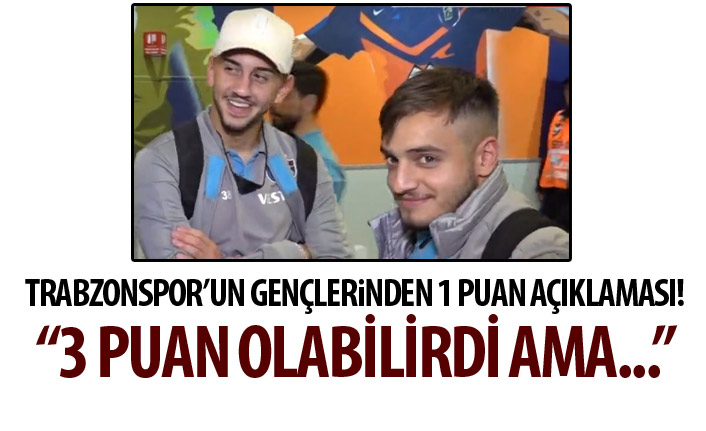 Ahmet Canbaz ve Yusuf Sarı 1 puan açıklaması